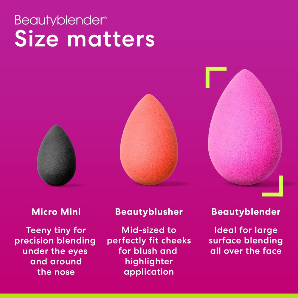 beautyblender staged on vanity in lifestyle scene showing everyday usability and storage idea