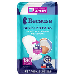 Because front packaging showing 180-count bulk pack and convenience
