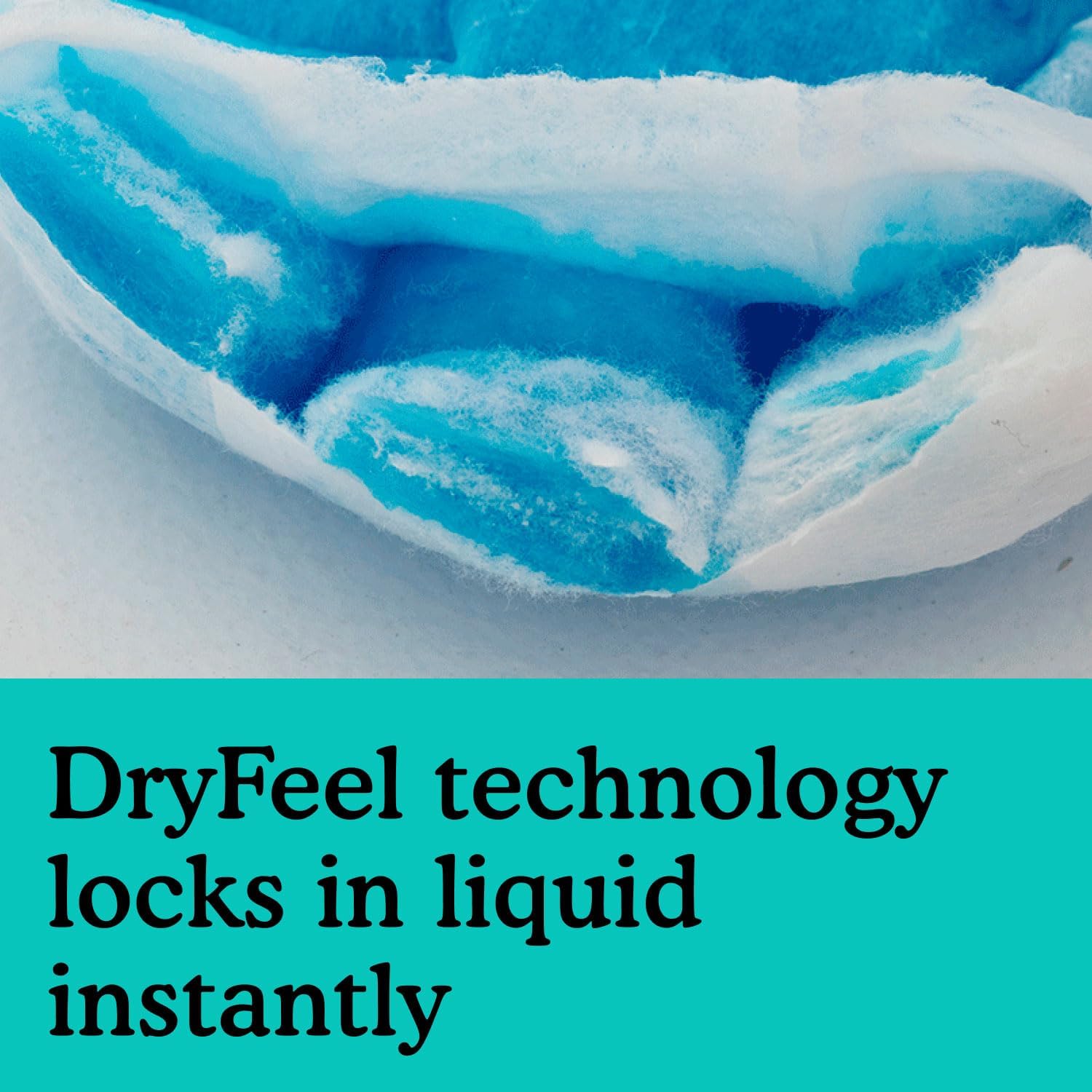 Because product label close-up listing hypoallergenic and FSA eligibility benefit