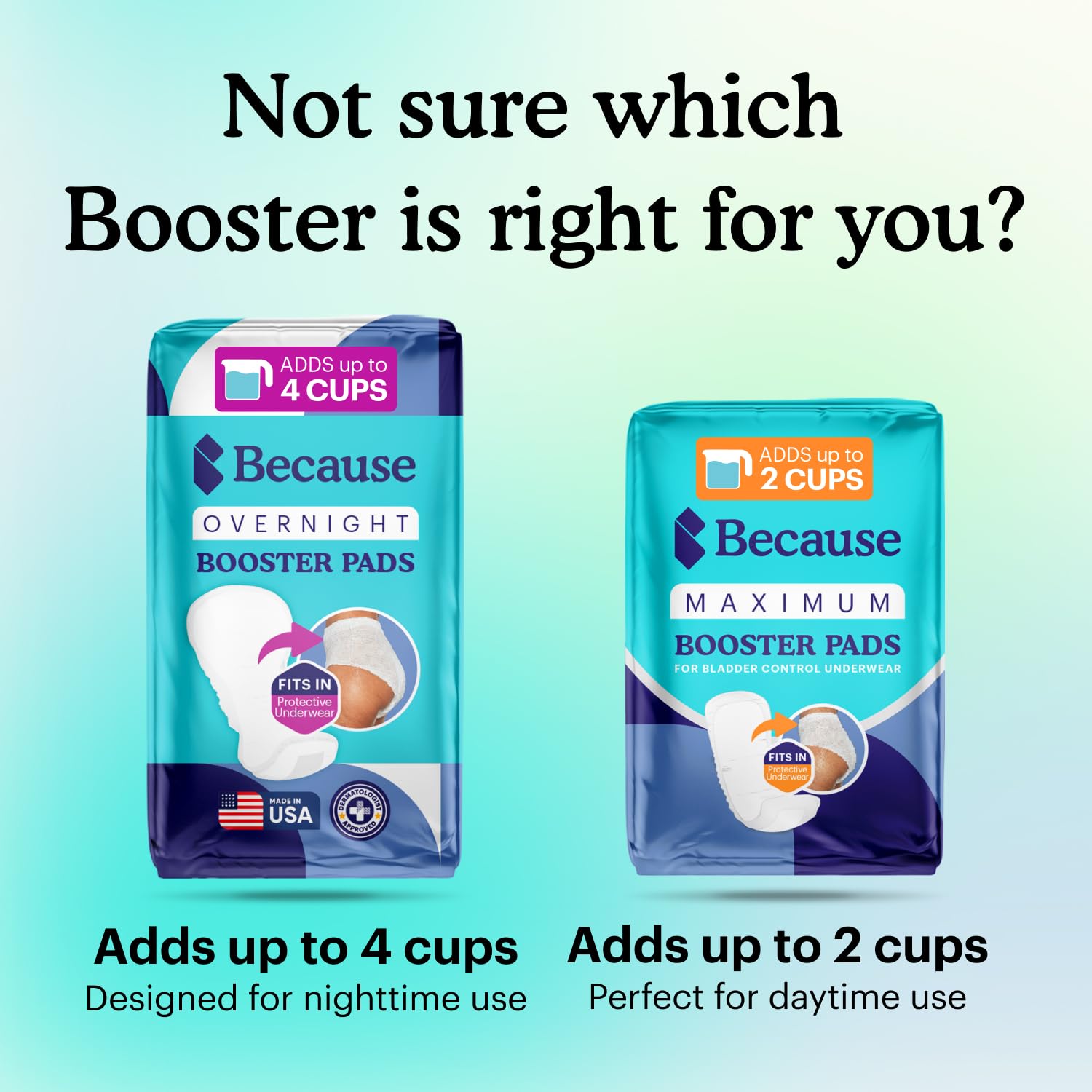 Because boosters packed in a travel pouch for on-the-go longer protection