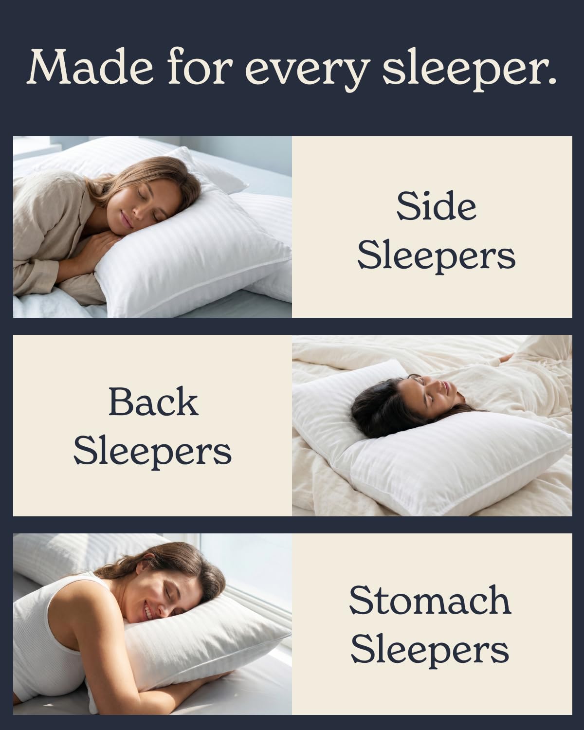 Beckham Hotel Collection pillow care tag photo showing machine washable convenience