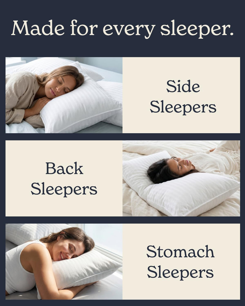 Beckham Hotel Collection pillow care tag photo showing machine washable convenience
