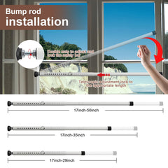 BeBecome installed on sliding door blocking movement to improve home safety