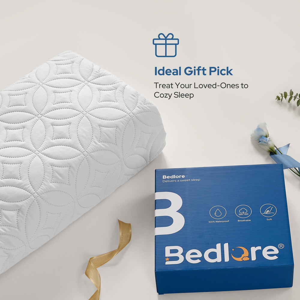BEDLORE fabric closeup highlighting soft, noiseless breathable surface comfort