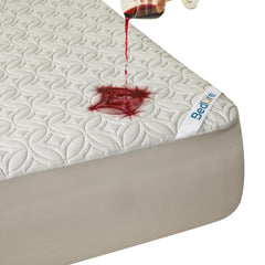 BEDLORE front view showing king protector packaging and benefit of clear product details