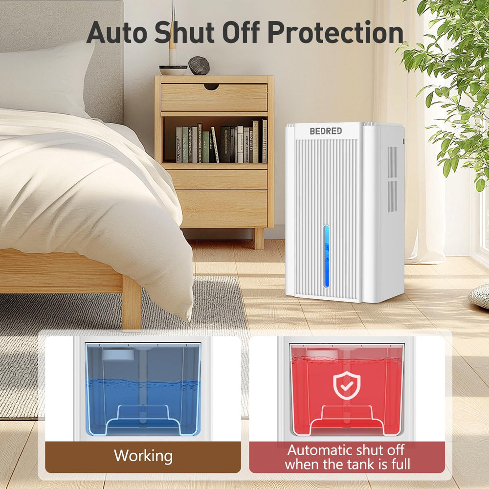 BEDRED side profile highlighting compact footprint for small spaces
