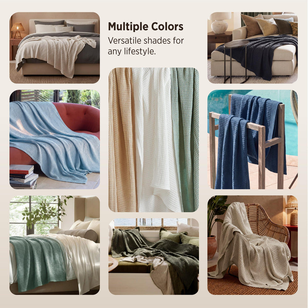 Bedsure hem and stitching close detail showing durable finish and neat edges benefit
