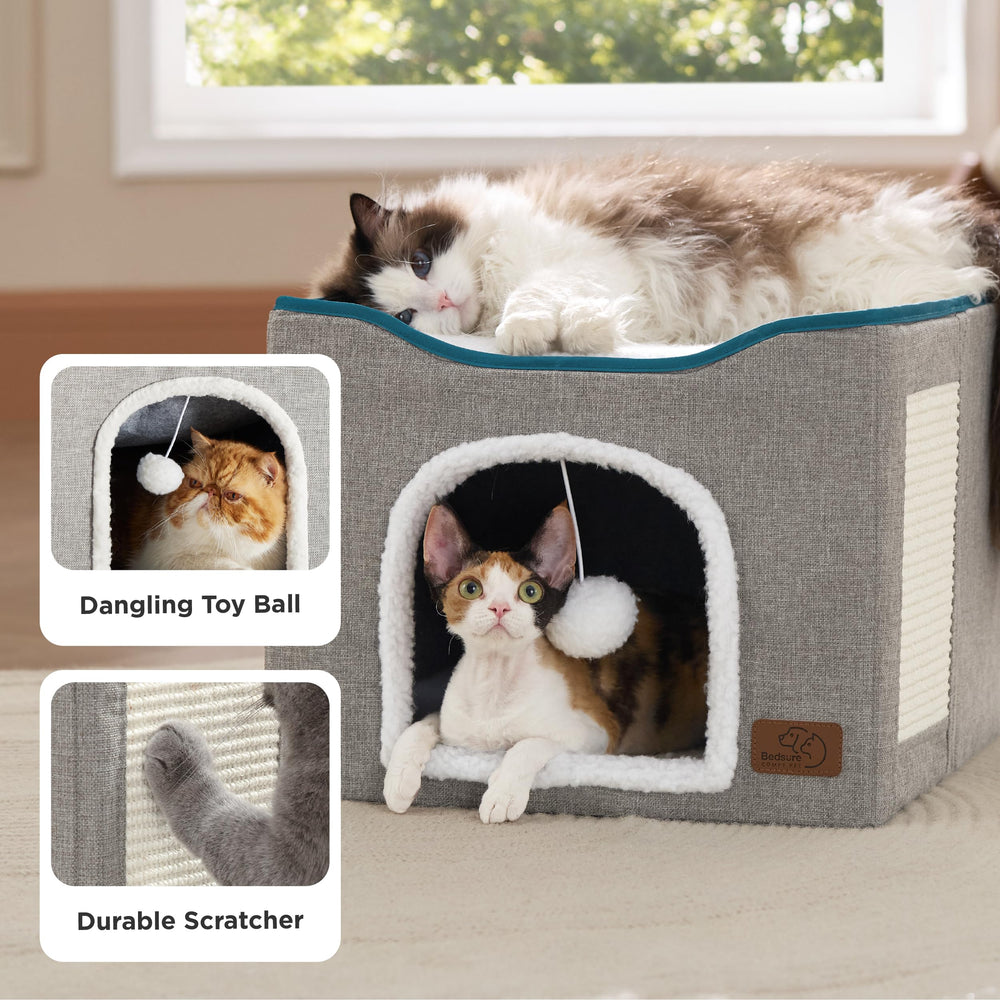 Bedsure removable cushion with reversible, machine-washable cover for easy cleaning