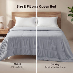 Bedsure fabric close-up highlighting ultra-fine fibers and a cooling touch sensation