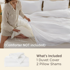 Bedsure zipper detail demonstrating secure closure and easy comforter removal benefit