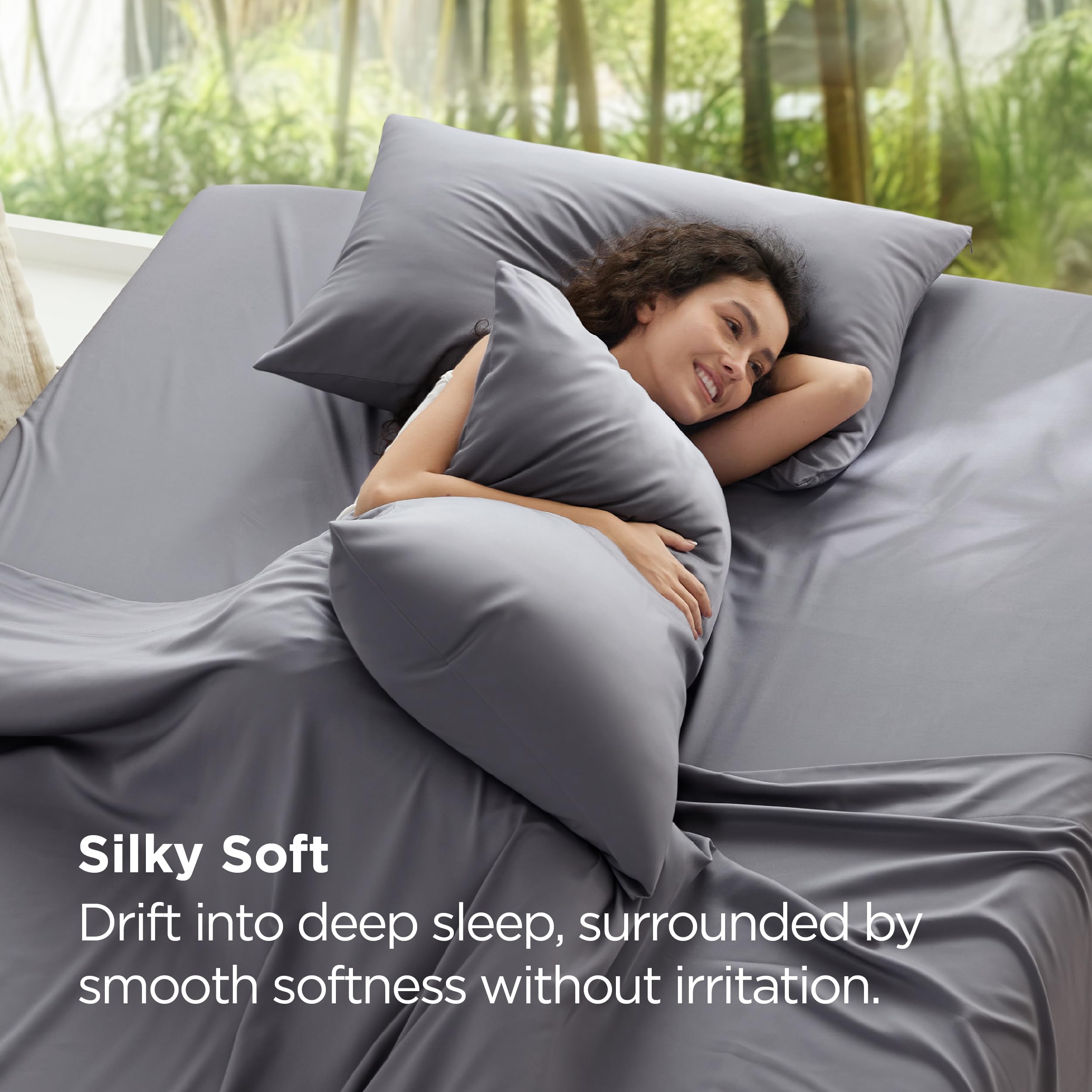 Bedsure folded pillow case set staged as a gift to show elegant presentation