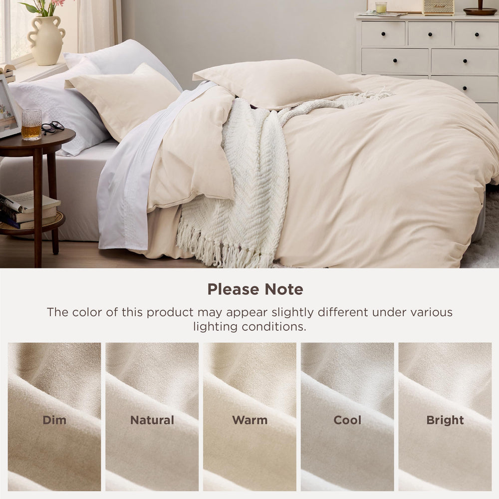 Bedsure internal corner ties pictured to prevent duvet shifting