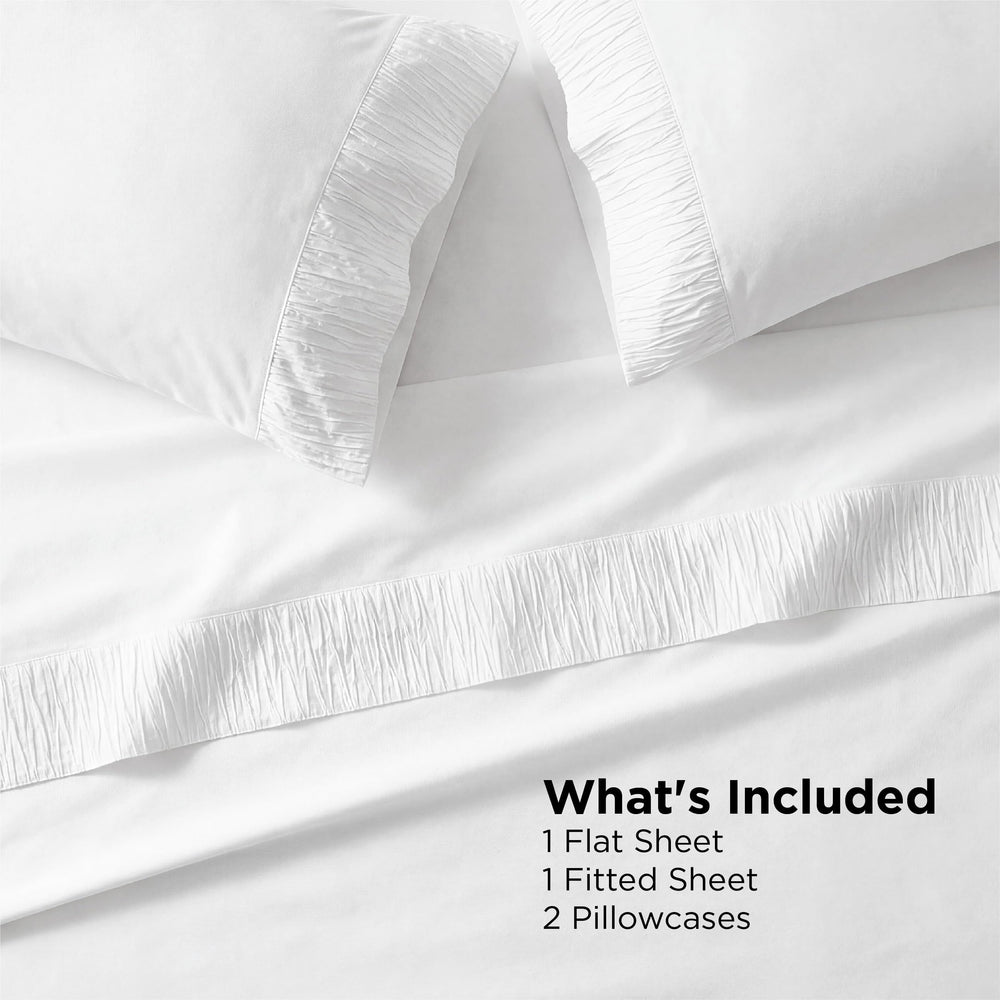Bedsure sheets styled in a modern bedroom illustrating an inviting, cooled sleep space