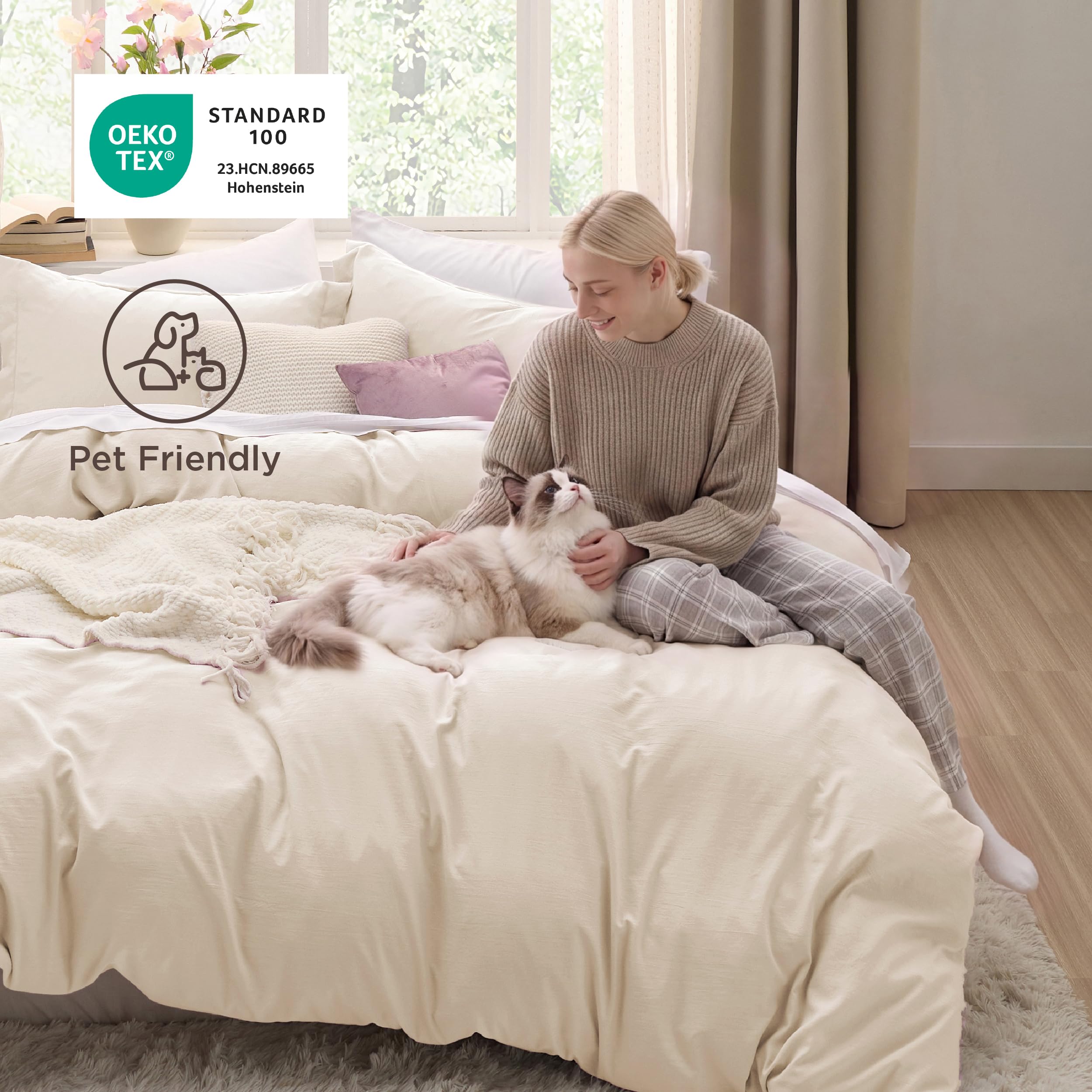 Bedsure size comparison showing king dimensions for correct fit