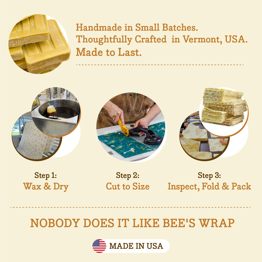 Bee's Wrap styled in kitchen showing practical zero-waste living
