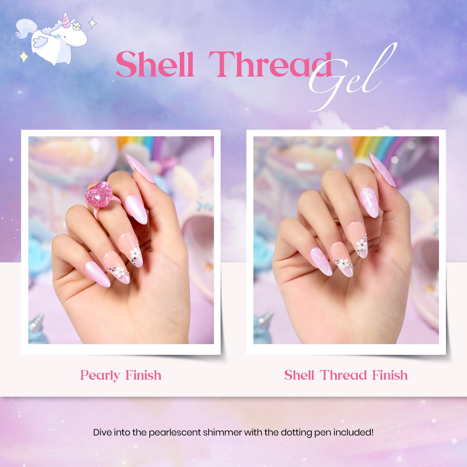Beetles Gel Polish glossy versus matte top coat swatches for finish choice