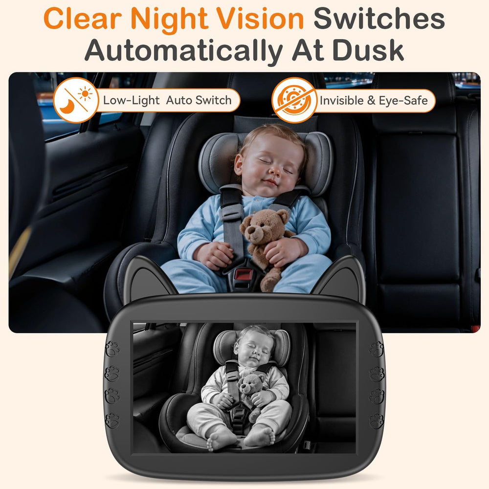 Befumly night vision view showing clear low-light visibility benefit
