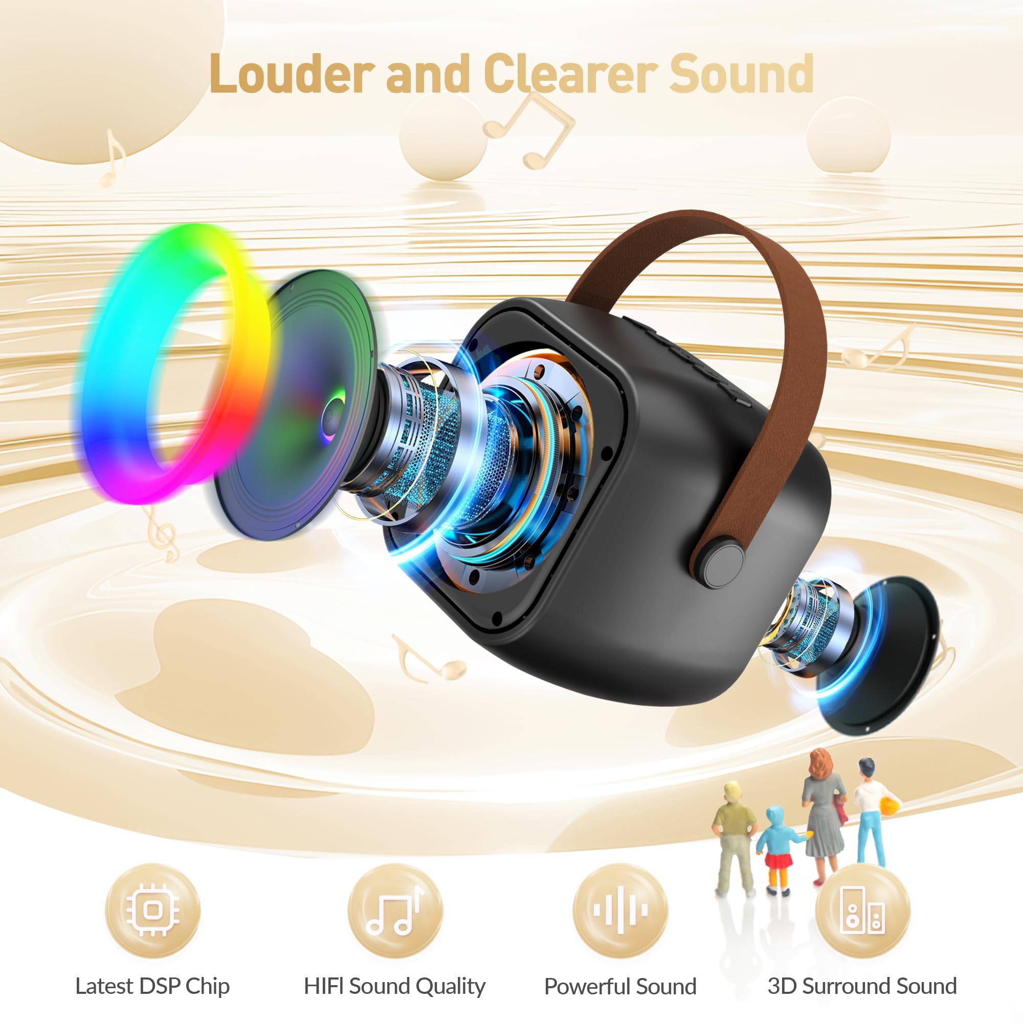 BEILIHART wireless microphone closeup highlighting ergonomic grip and durability