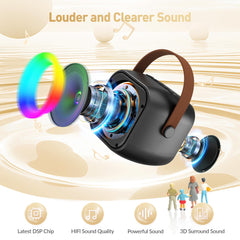 BEILIHART wireless microphone closeup highlighting ergonomic grip and durability