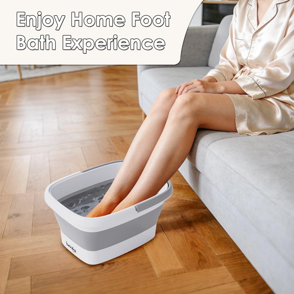 Beinilai interior massage detail with rollers and bumps for enhanced foot exfoliation