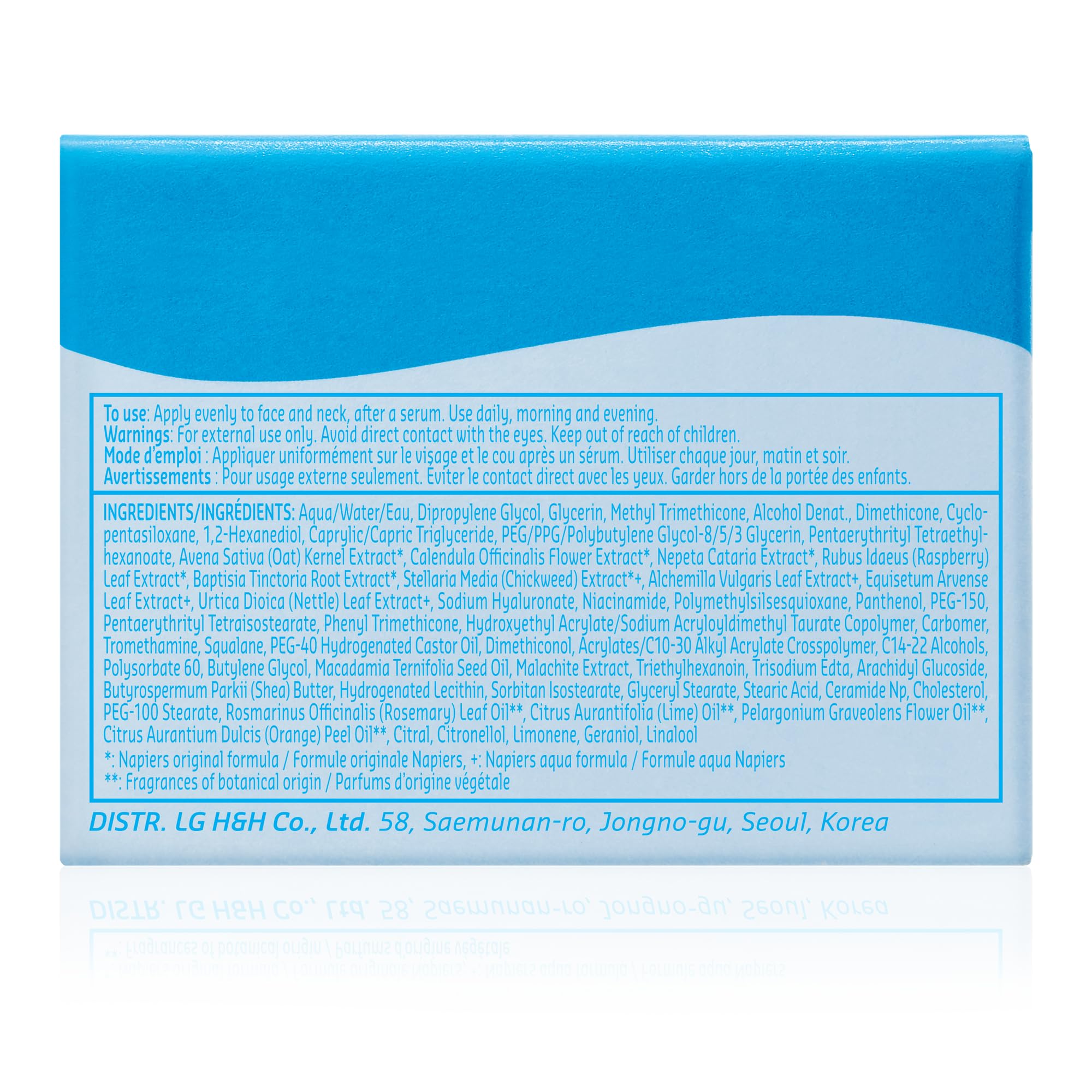 belif gel splash image conveying cooling effect and fast moisture delivery benefit