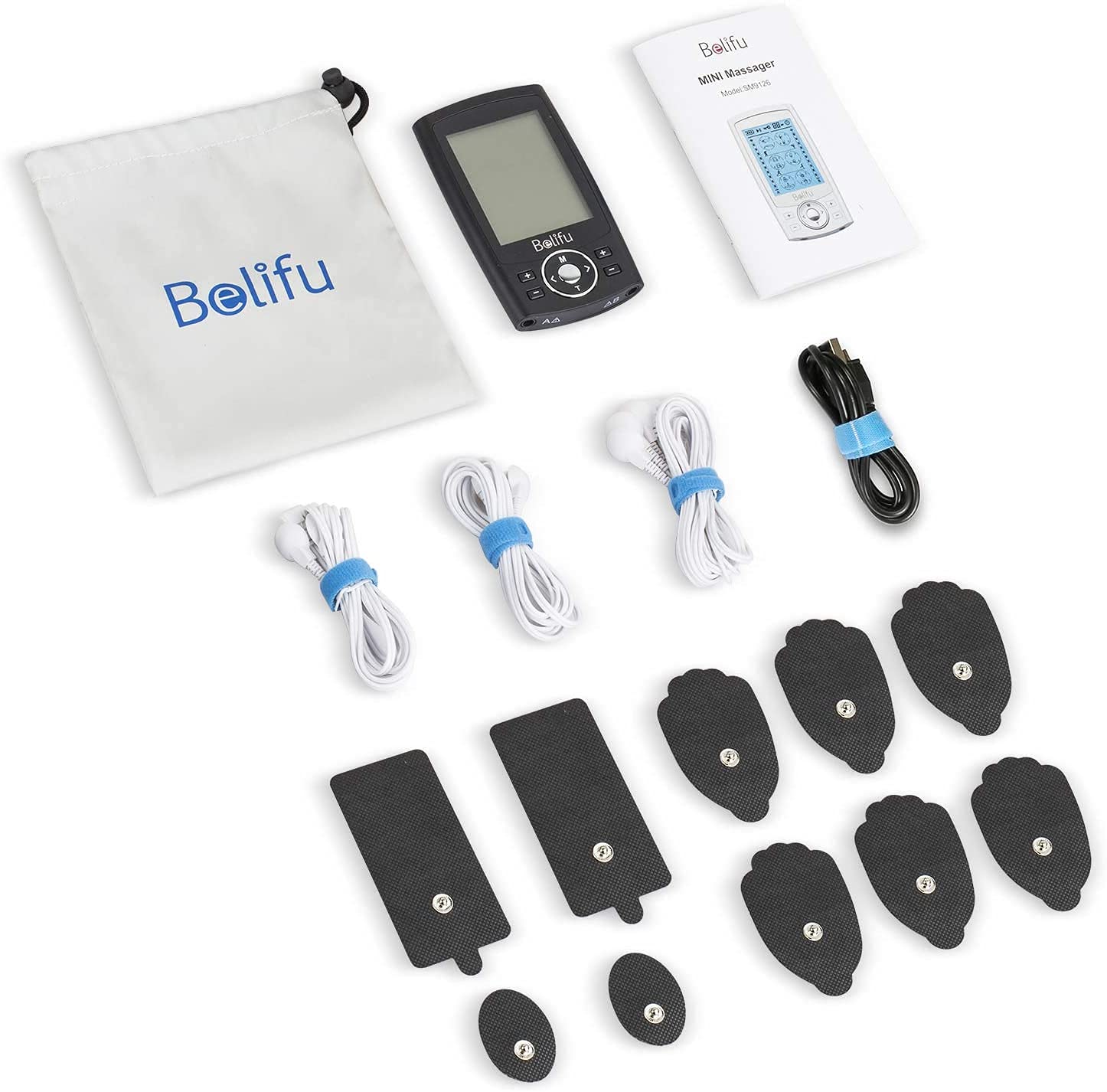 Belifu unit beside a relaxing setting showing on-the-go relief