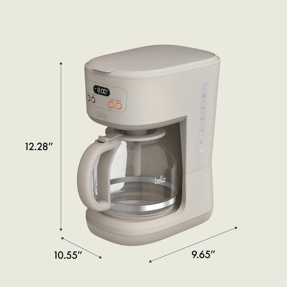 BELLA measuring scoop and manual included for simple setup benefit