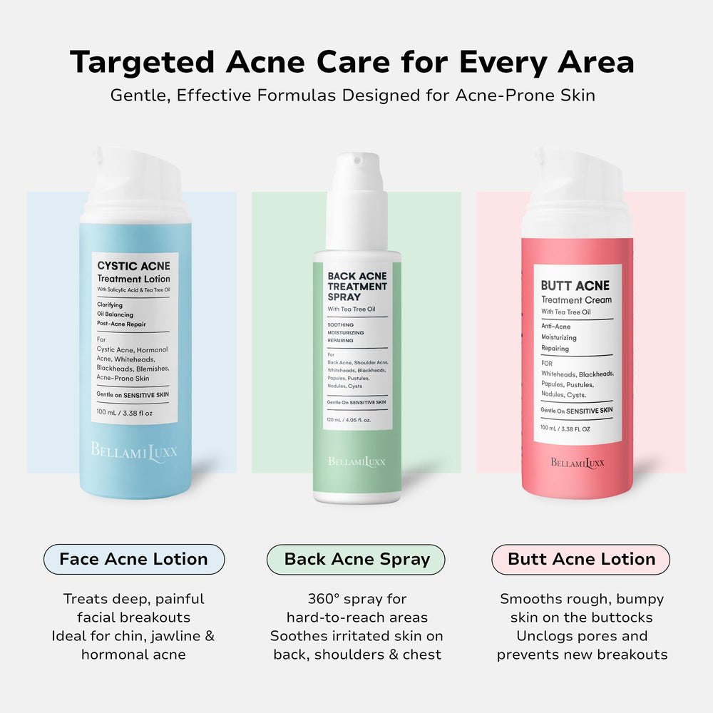 BellamiLuxx used in a moisturizing routine to soothe skin