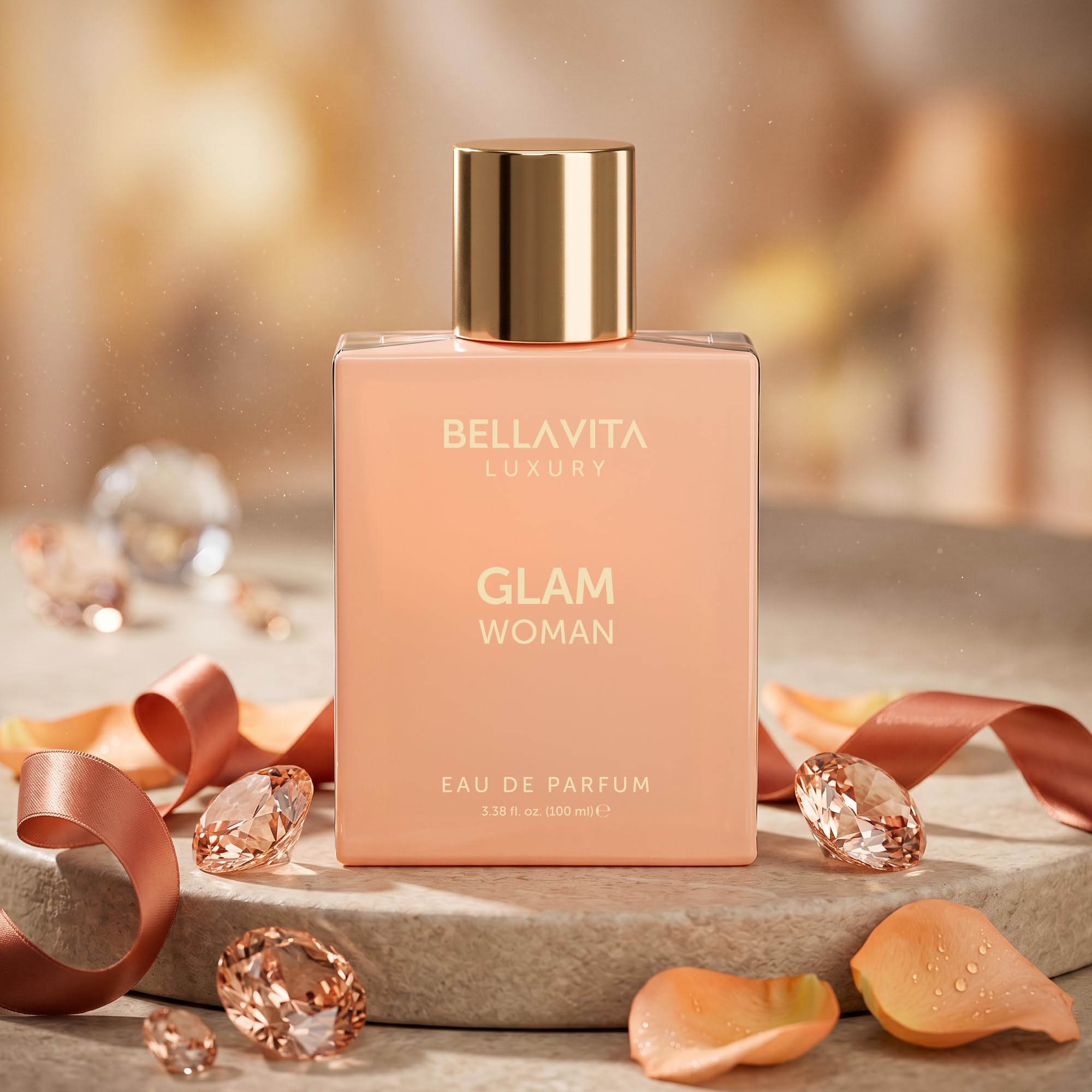 Bellavita Luxury lifestyle evening look showing perfume worn for special occasions