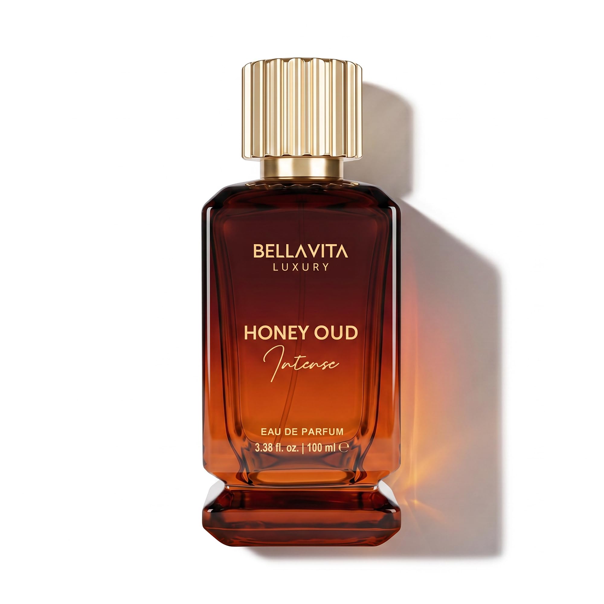 Bella Vita Luxury front bottle view showing elegant design and long-lasting scent
