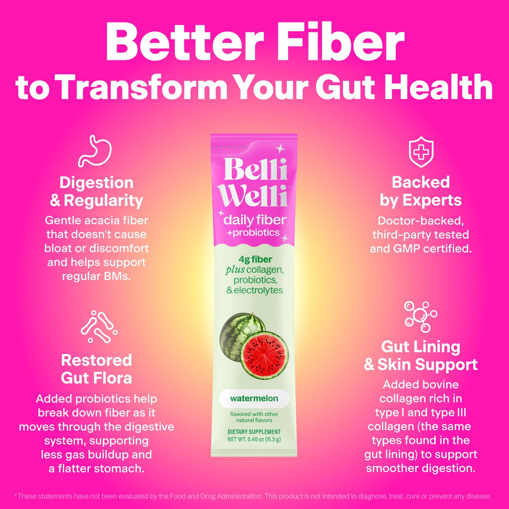 Belli Welli packets on breakfast table conveying routine convenience