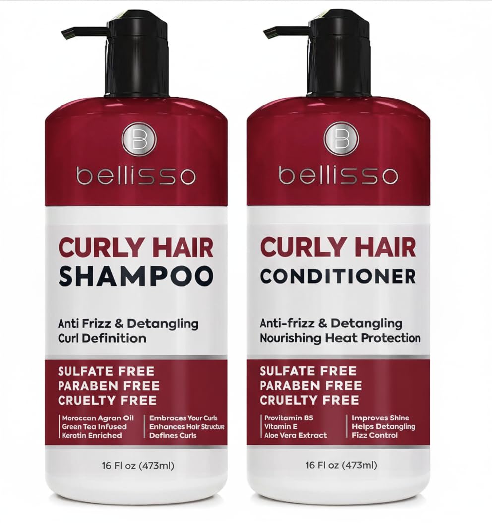 BELLISSO front bottles showing the duo and clear branding for easy identification and benefit