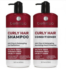 BELLISSO front bottles showing the duo and clear branding for easy identification and benefit