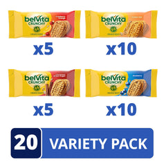 belVita blueberry biscuit close-up highlighting texture and wholesome grain benefit