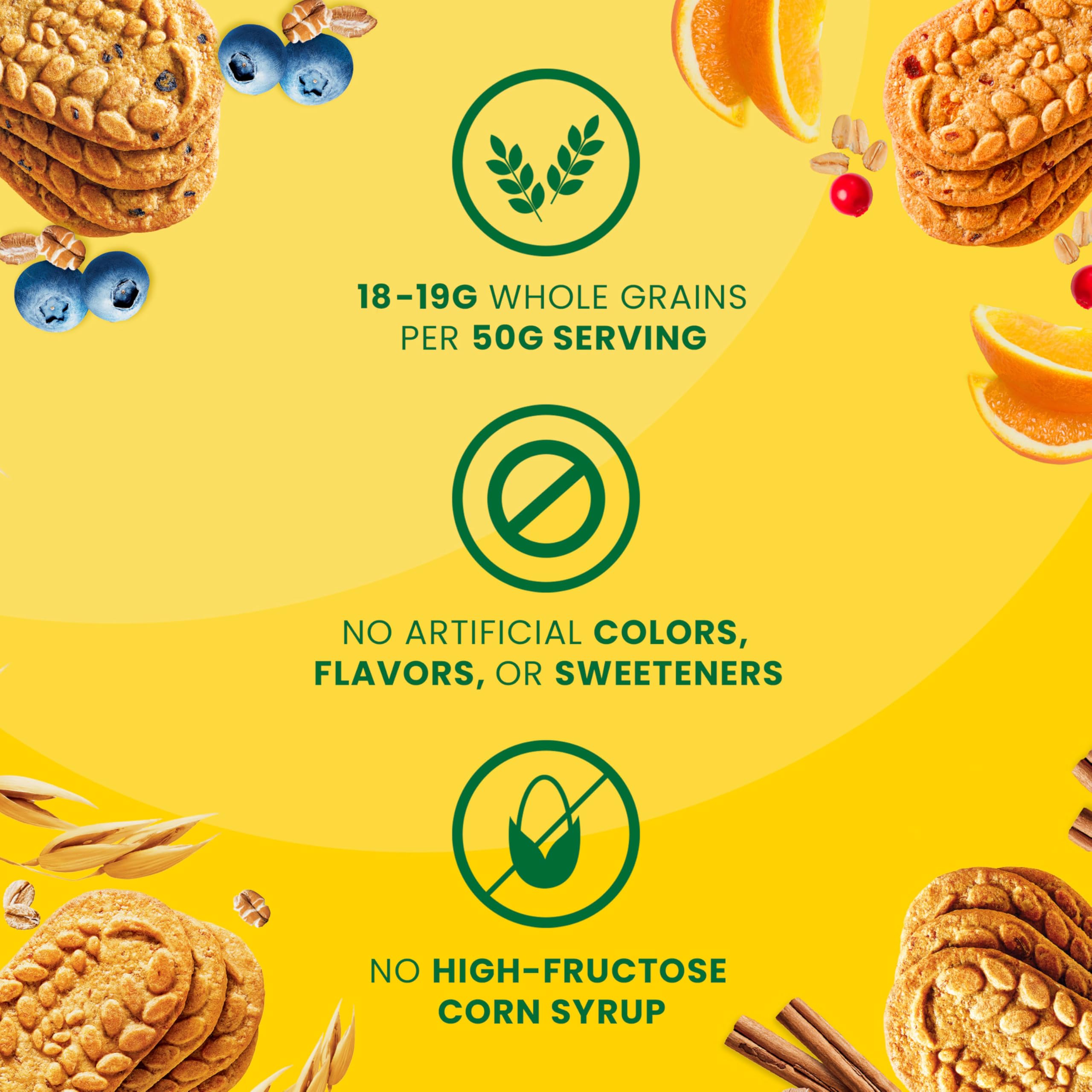belVita cranberry orange biscuits displayed on plate offering fruity breakfast flavor