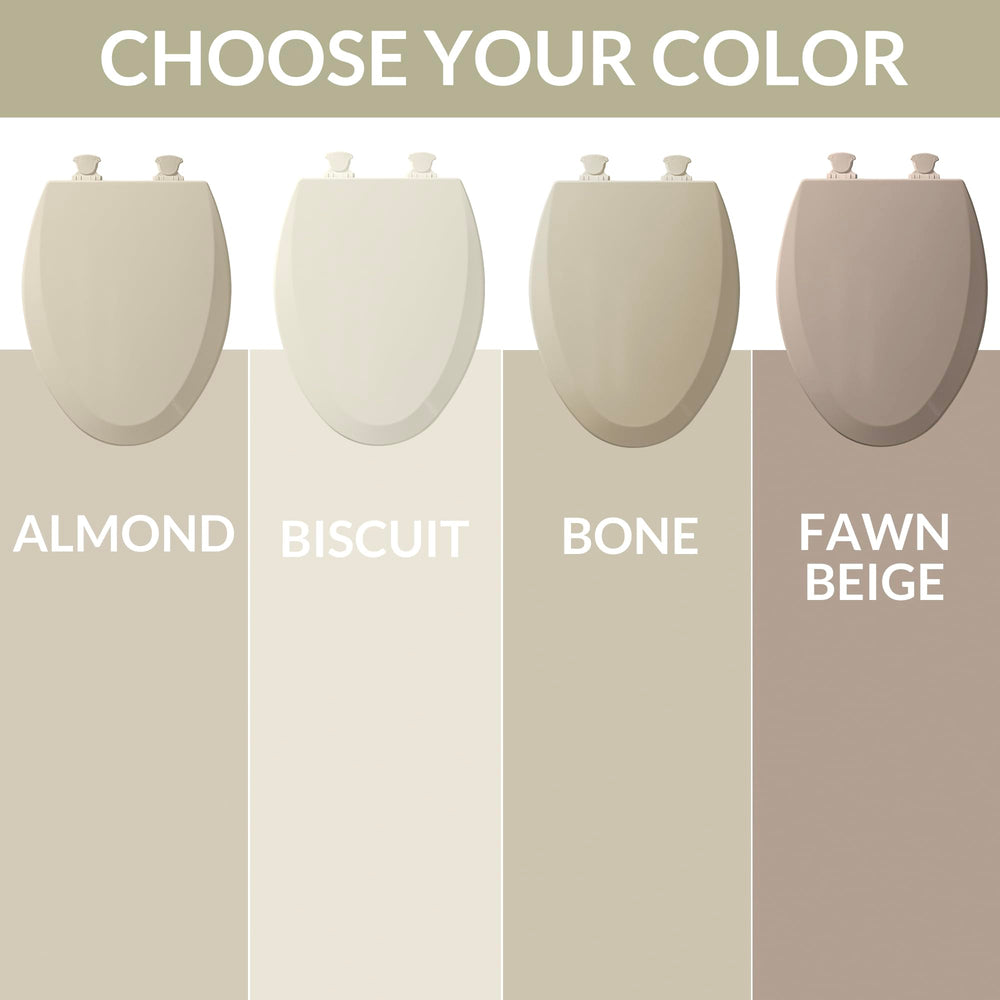 Bemis lifestyle bathroom image showing biscuit seat complementing neutral decor and function