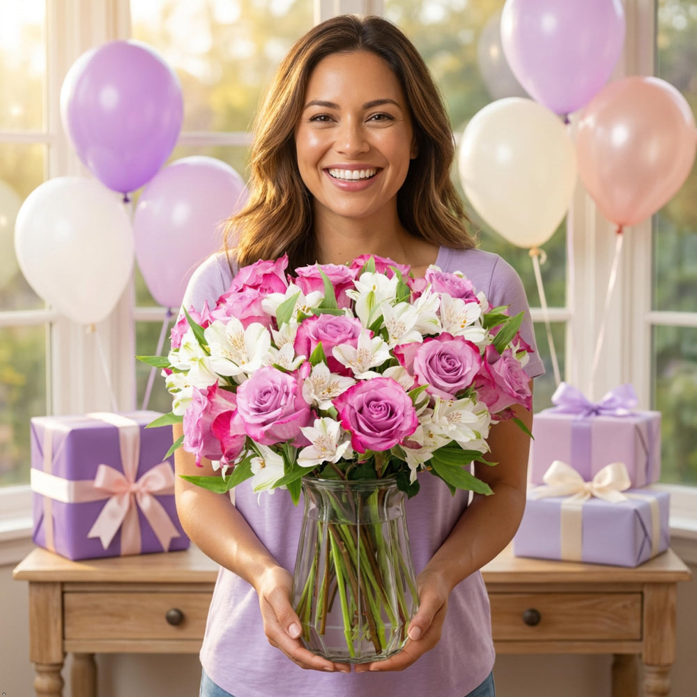 Benchmark Bouquets protective shipping packaging showing secure transit and safe delivery