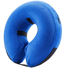 BENCMATE front view of inflatable collar showing fit and protection