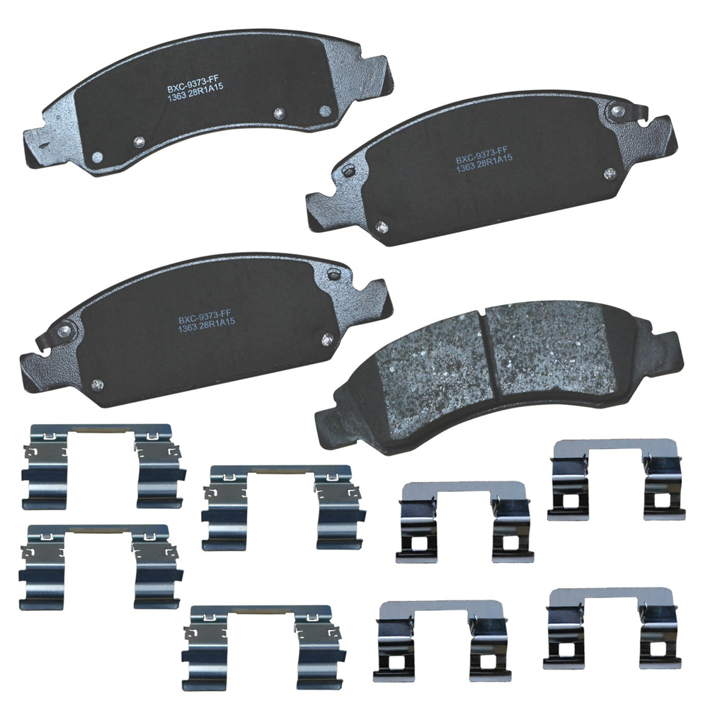 Bendix front pad overview showing set and fit for smooth braking