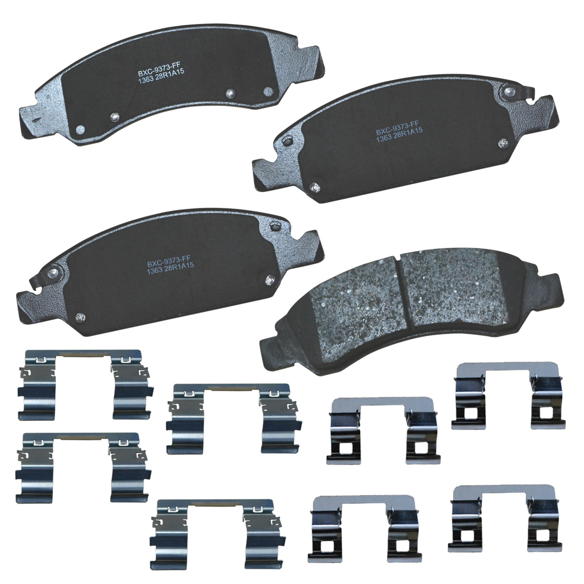 Bendix front pad overview showing set and fit for smooth braking