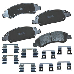 Bendix front pad overview showing set and fit for smooth braking