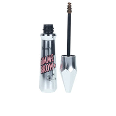 Benefit Gimme Brow+ front tube showing shade 02 and brush, precise natural-looking volume