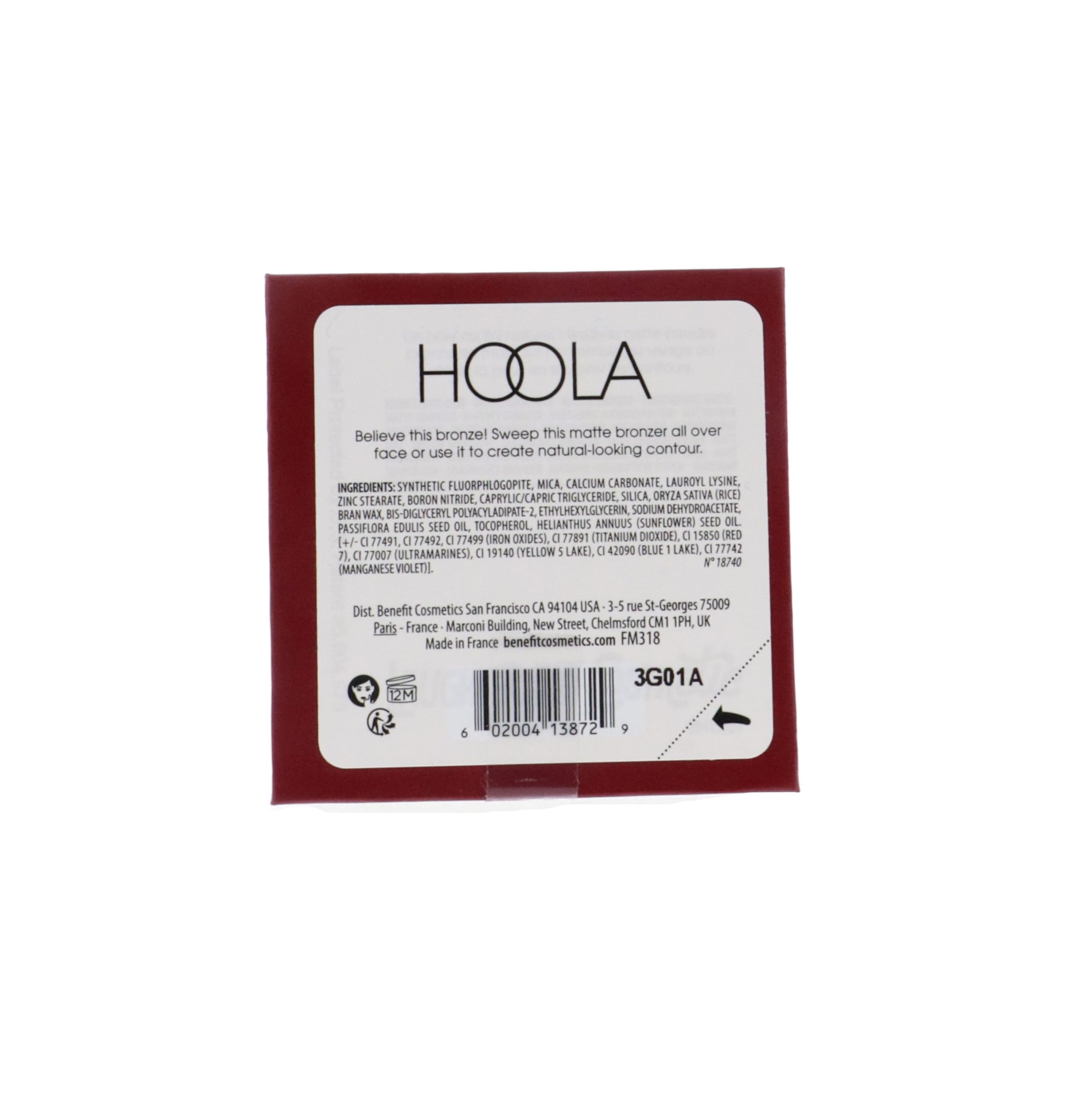 Benefit Hoola powder texture close-up highlighting silky blendable finish