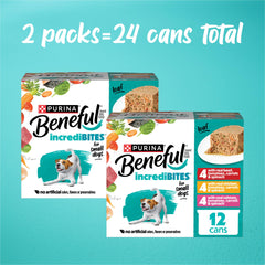 Beneful chicken flavor can displayed for protein-rich small-breed meals