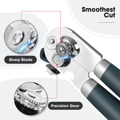 Beneno handle and knob detail showing non-slip rubber for easier turning