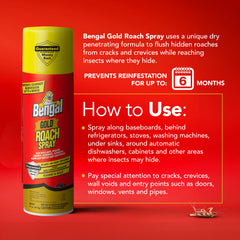 Bengal dry spray action into a crack illustrating deep penetration benefit