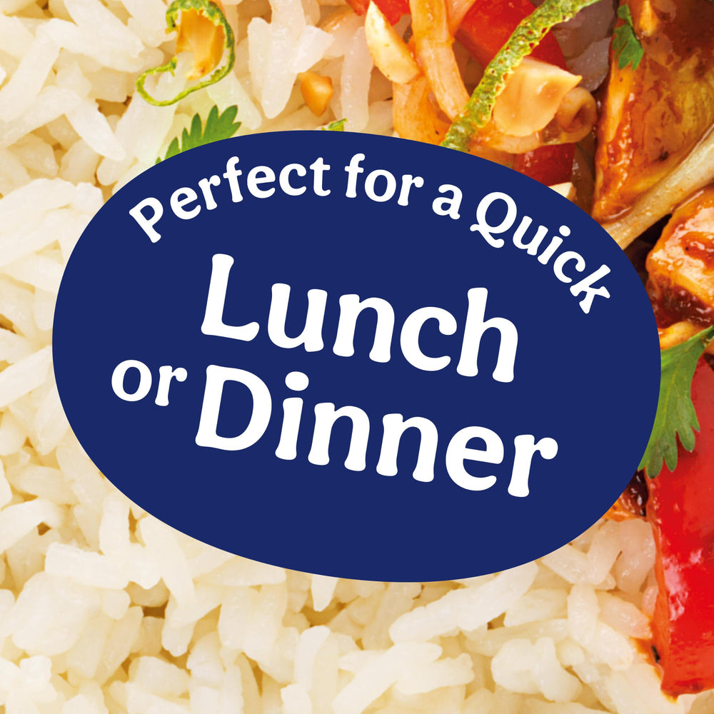 Ben's Original rice paired with grilled fish demonstrating versatile pairing
