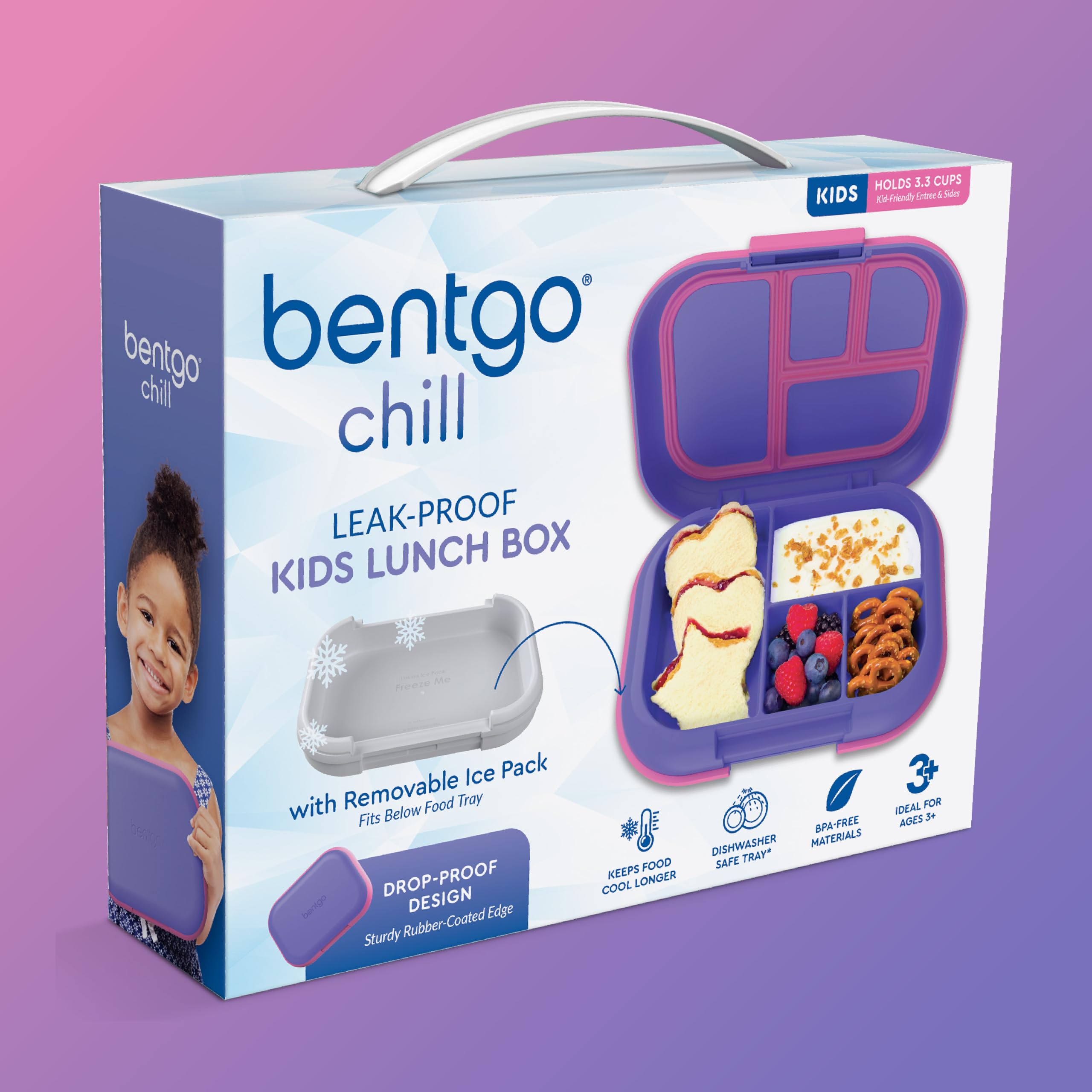Child eating from Bentgo at picnic showing independent mealtime benefit