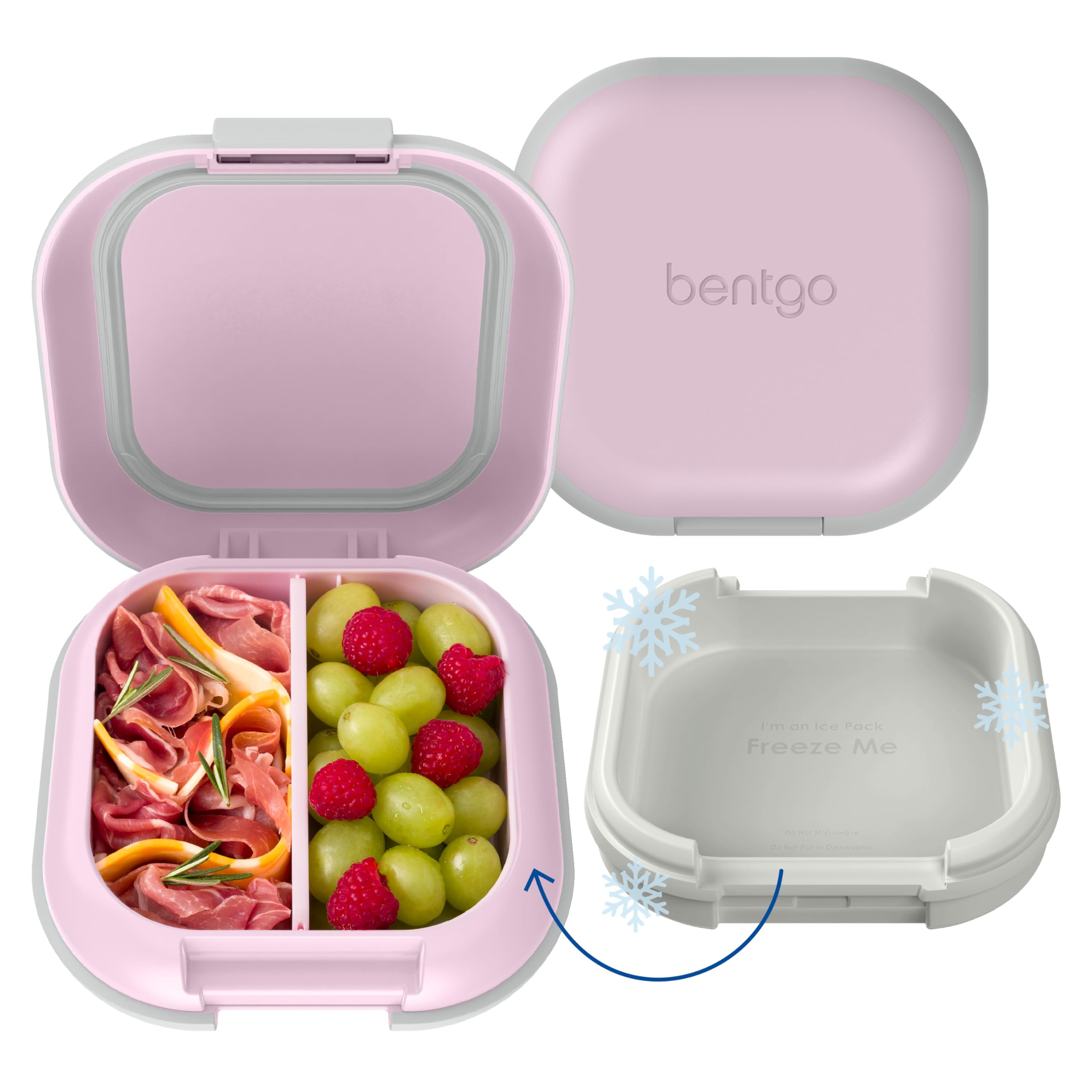 Bentgo Chill Mini front closed showing compact, leakproof design and portability