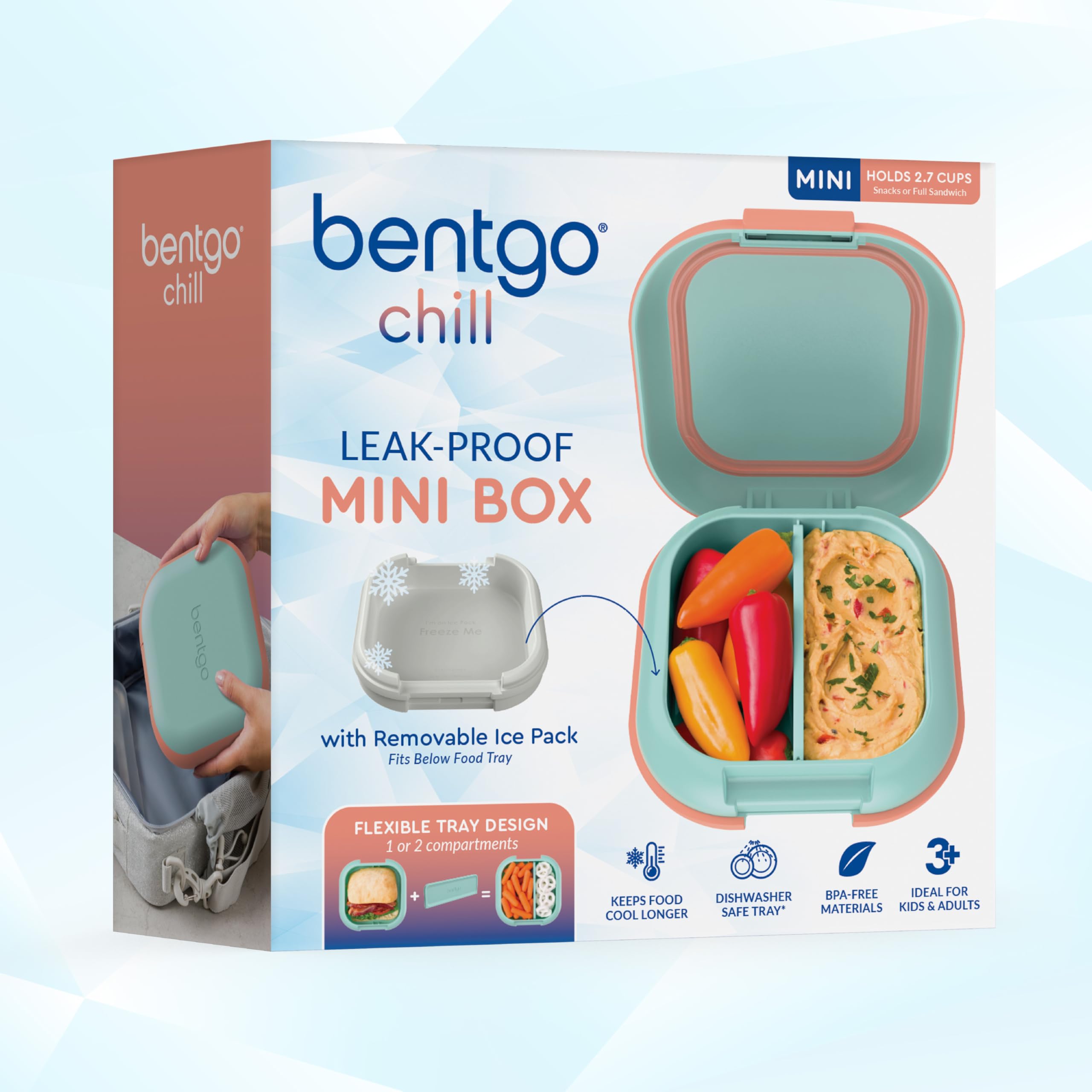 Bentgo outer shell texture showing durable stylish finish benefit